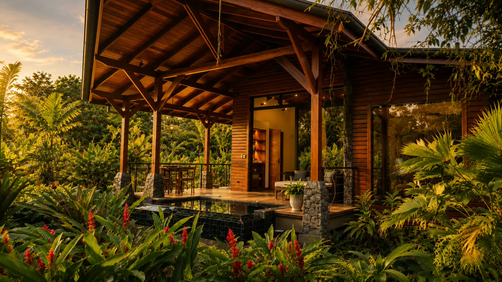 Villa exterior